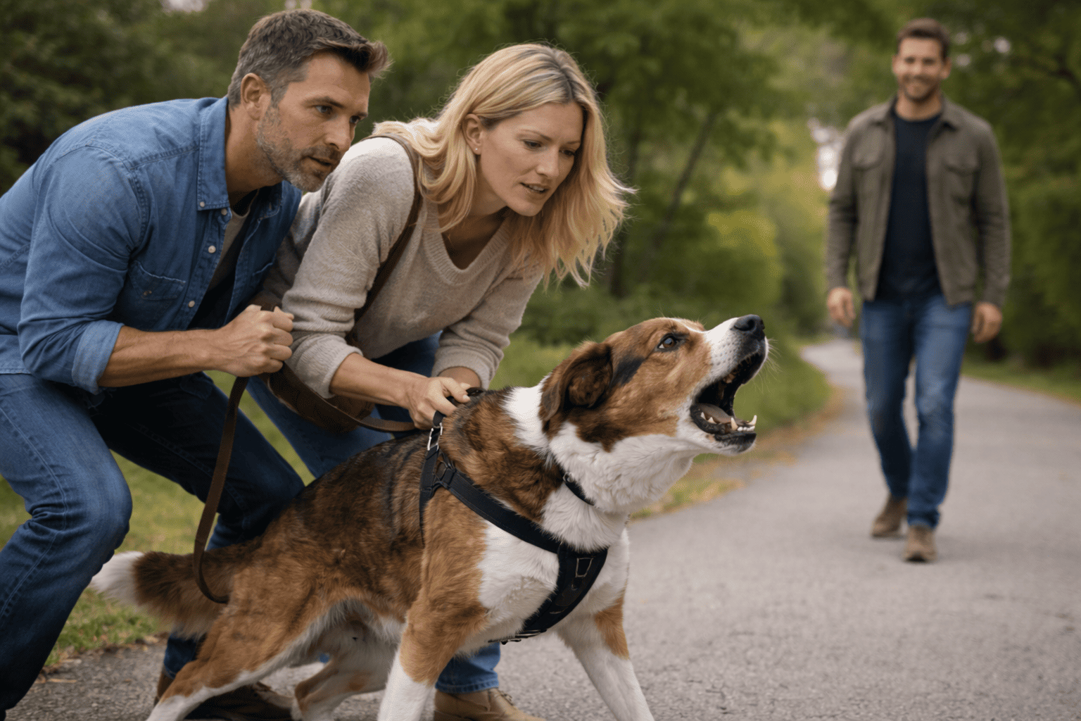 Dog Barking at Strangers