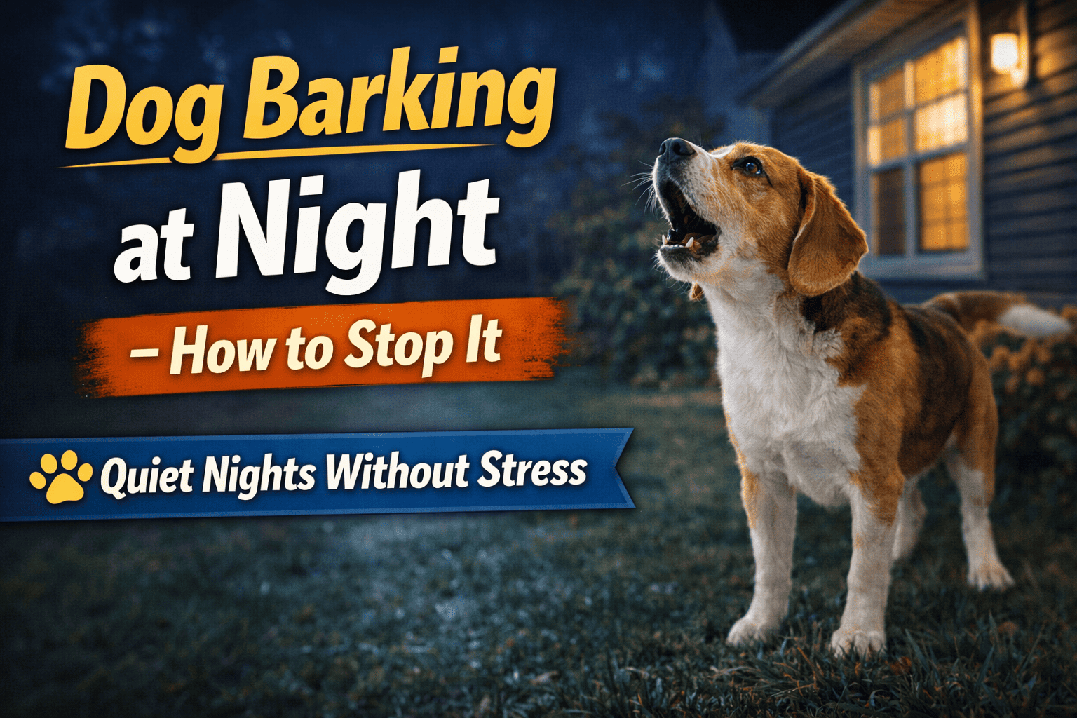 dog barking problem