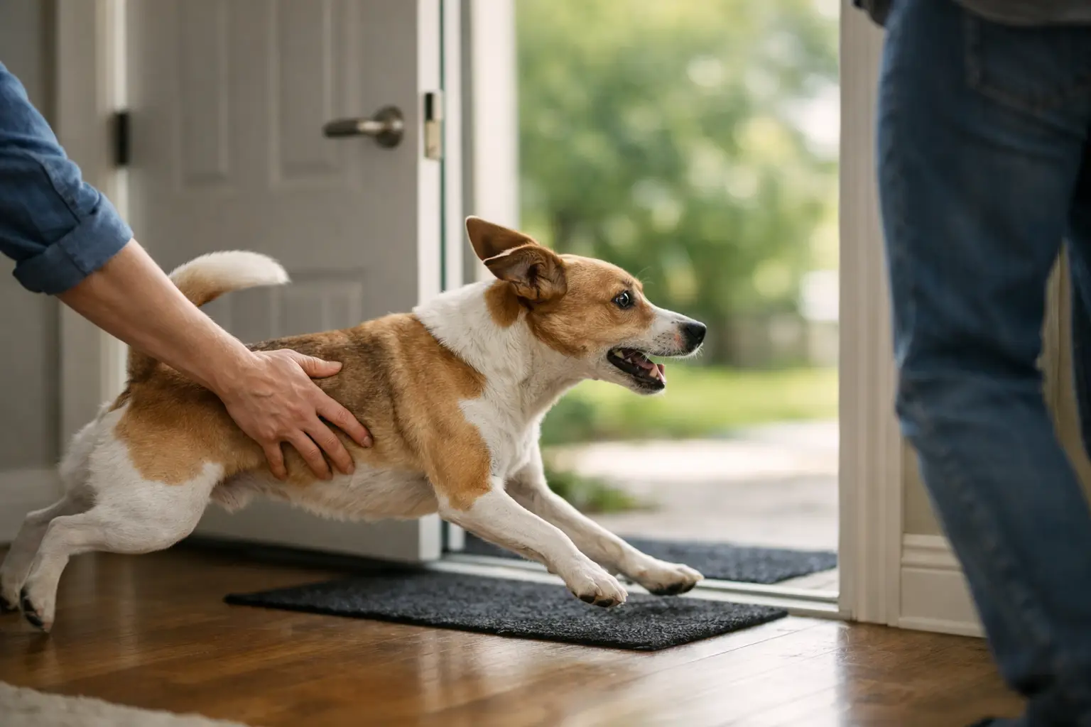 How to Stop Dog From Door Dashing