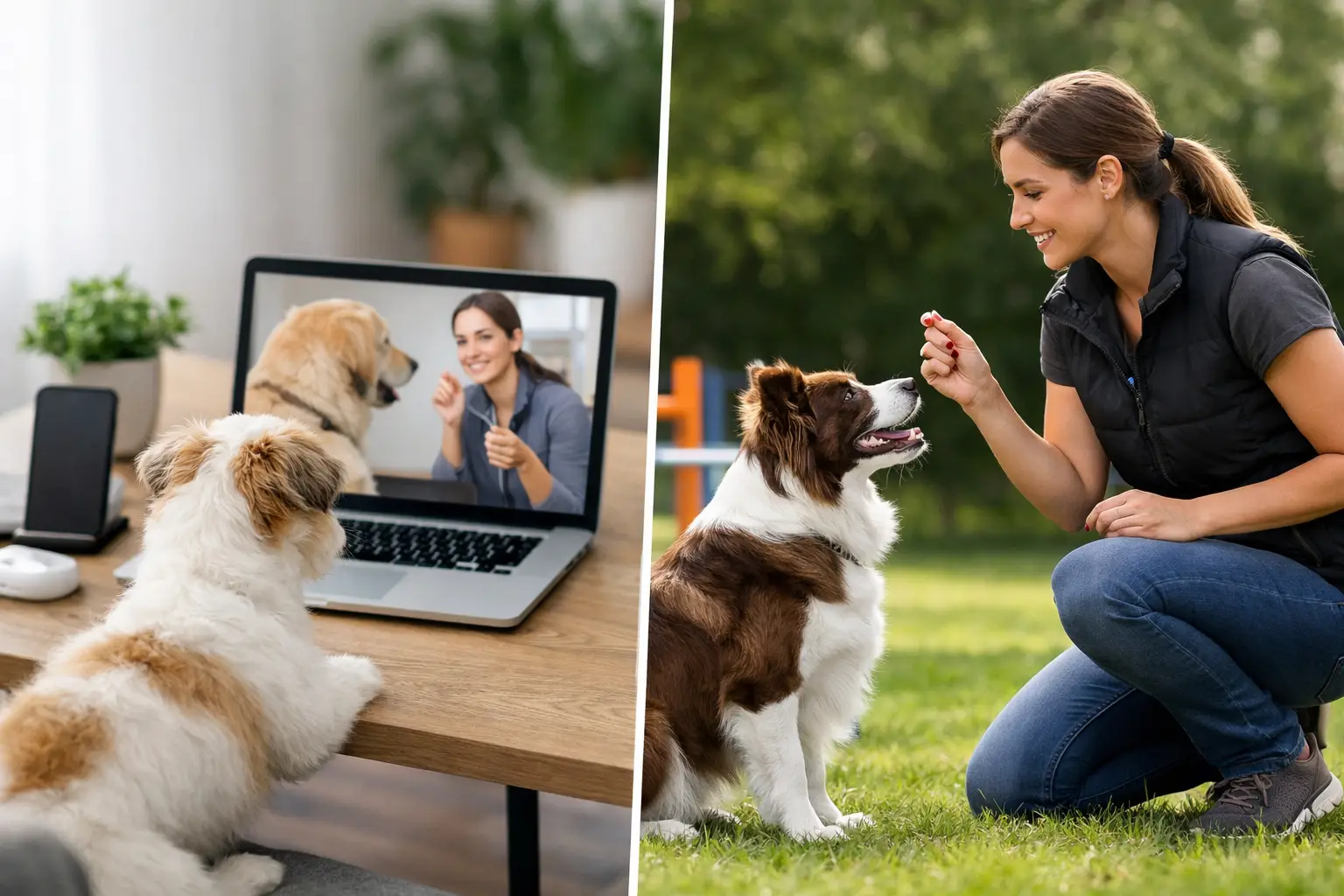 Online Dog Training vs In Person: Which Wins?