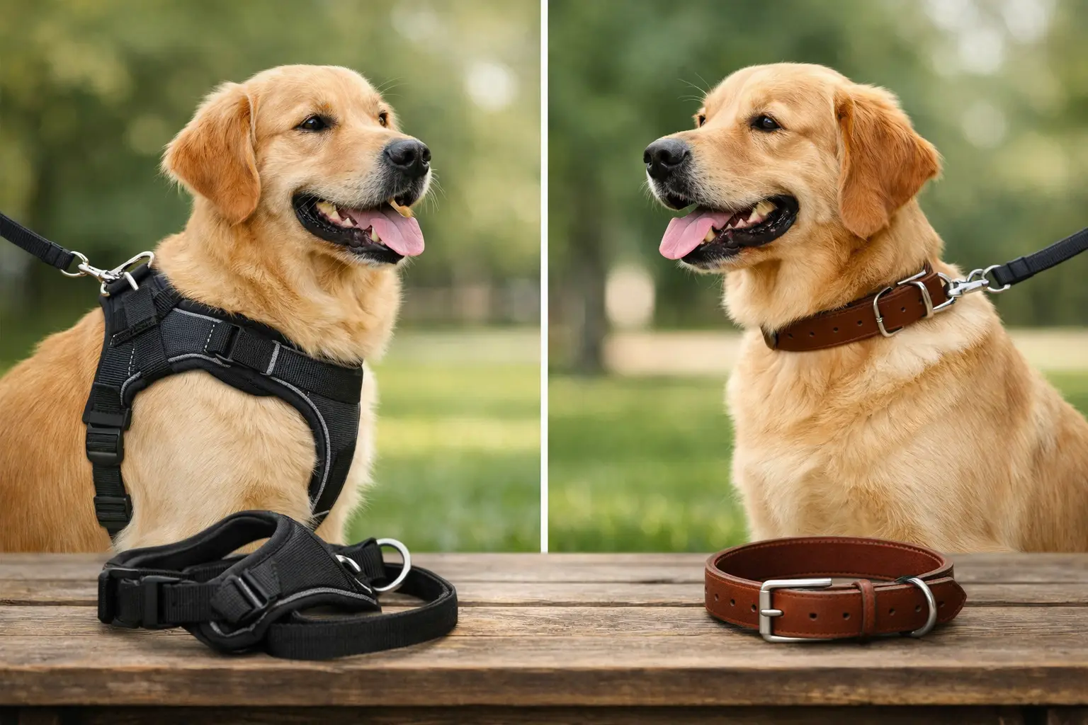 Harness vs Collar for Training Your Dog