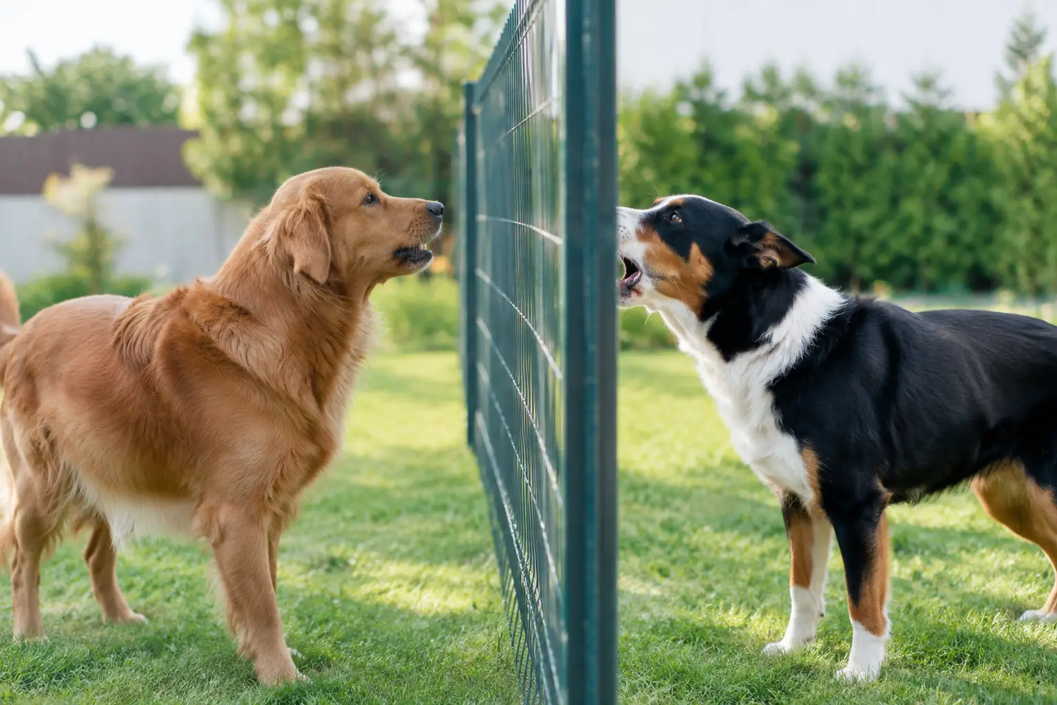 How to Reduce Dog Fence Fighting at Home